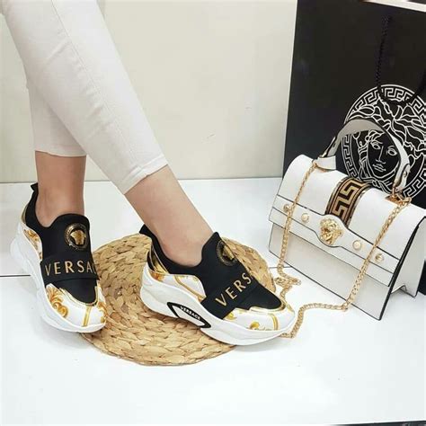 fashion sneaker women Versace shoes